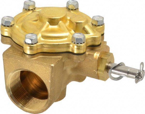 Solenoid Valve: 2-Way, 1-1/2